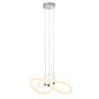 Daisy Led Adjustable Chandelier // Chrome | Finesse