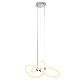 Daisy Led Adjustable Chandelier // Chrome | Finesse