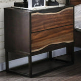 Fulton Dark Oak/Dark Walnut Night Stand