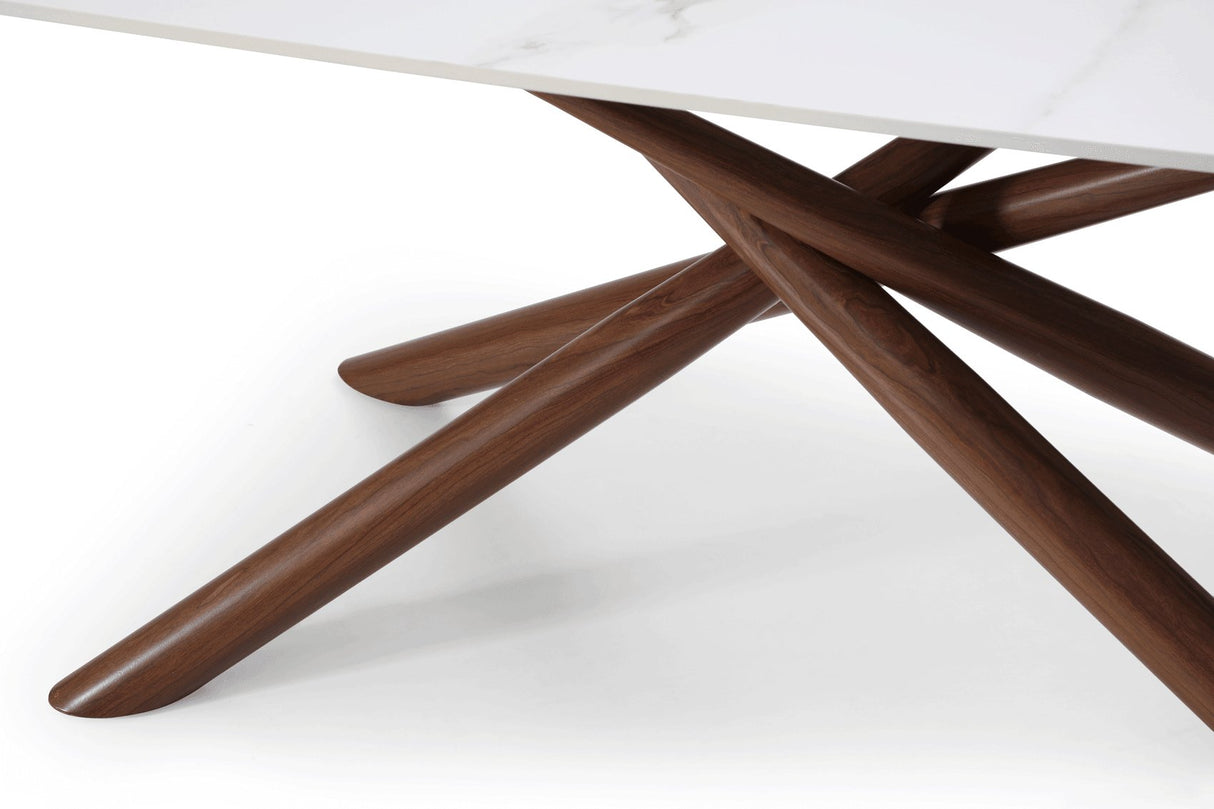 9063 Dining Table 71 W/2X12" Extension - 9063Diningtable71 | ESF | Home Elegance USA