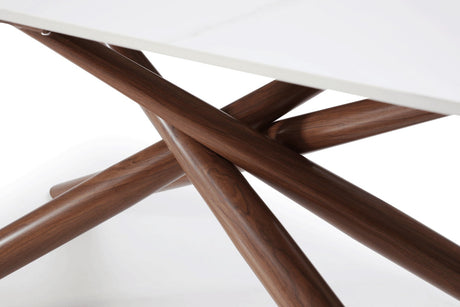 9063 Dining Table 71 W/2X12" Extension - 9063Diningtable71 | ESF