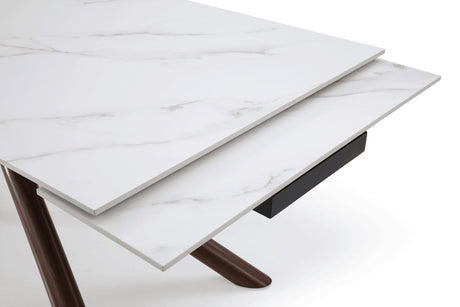 9063 Dining Table 71 W/2X12" Extension - 9063Diningtable71 | ESF