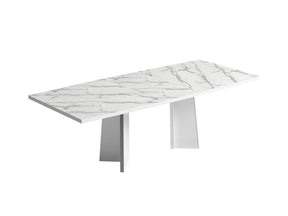 Carrara Dining Table With 18'' Extension - Carraratable | ESF