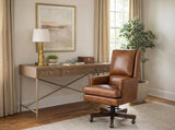 Hooker Furniture Wright Executive Swivel Tilt Leather Office Chair | EC387
