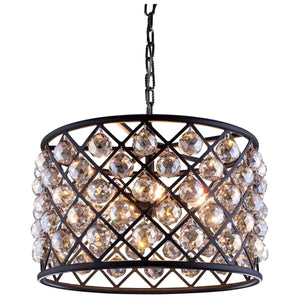 1206 Madison 6 Lights Pendant | Elegant Lighting - ELL - 1206D20MB - GT/RC - Home Elegance USA - 2