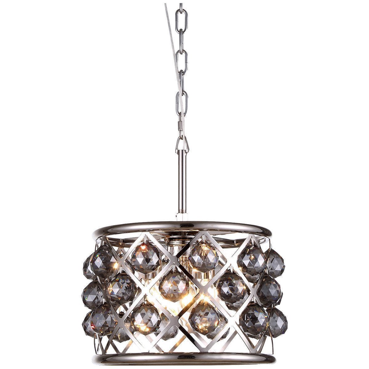 3 Lights Madison Pendant | Elegant Lighting - ELL - 1214D12PN - SS/RC - Home Elegance USA - 6