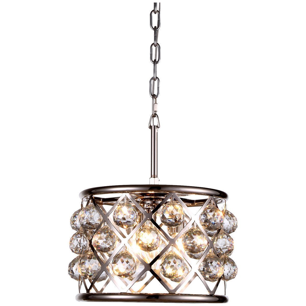 3 Lights Madison Pendant | Elegant Lighting - ELL - 1214D12PN/RC - Home Elegance USA - 4