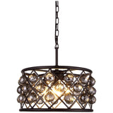 4 Lights Madison Pendant | Elegant Lighting - ELL - 1214D16MB - SS/RC - Home Elegance USA - 3