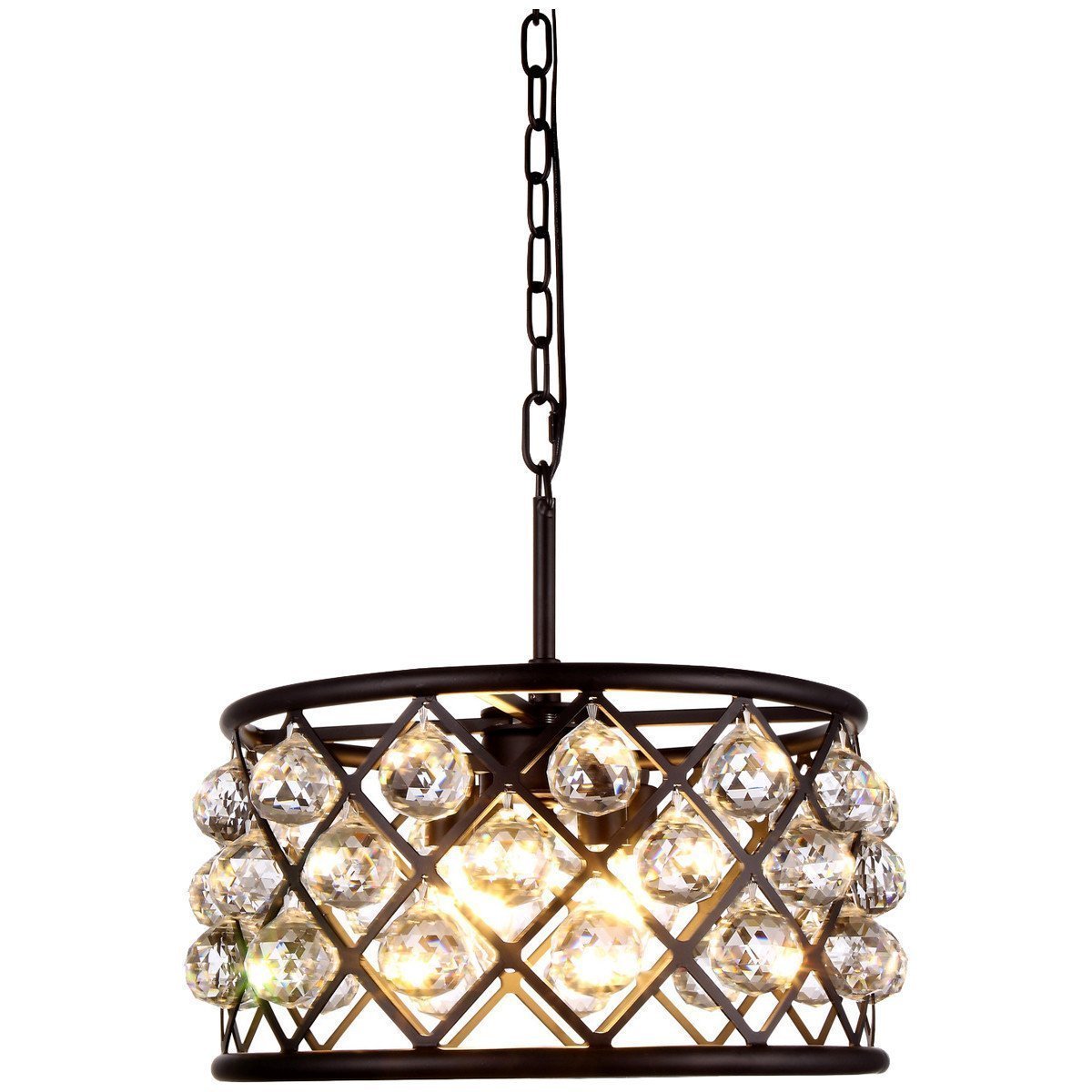 4 Lights Madison Pendant | Elegant Lighting - ELL - 1214D16MB/RC - Home Elegance USA - 1