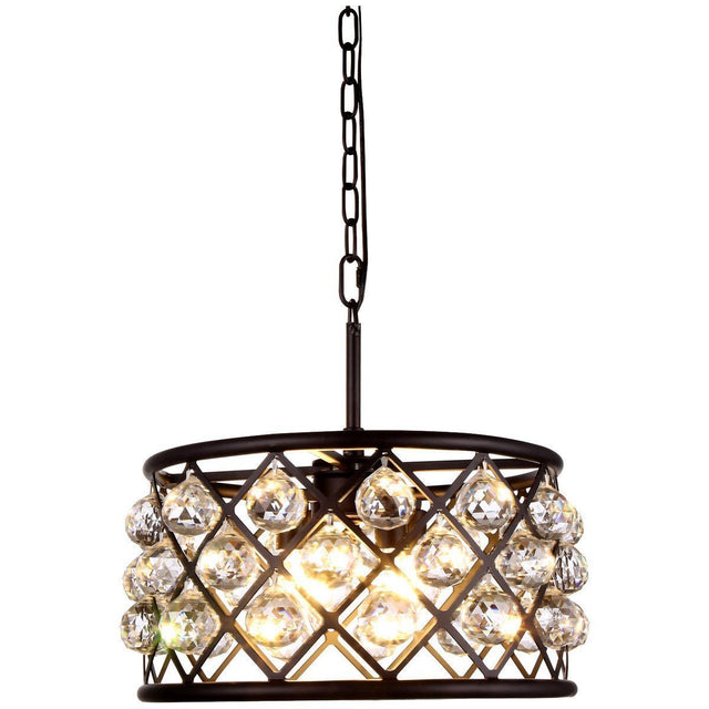 4 Lights Madison Pendant | Elegant Lighting - ELL - 1214D16MB/RC - Home Elegance USA - 1