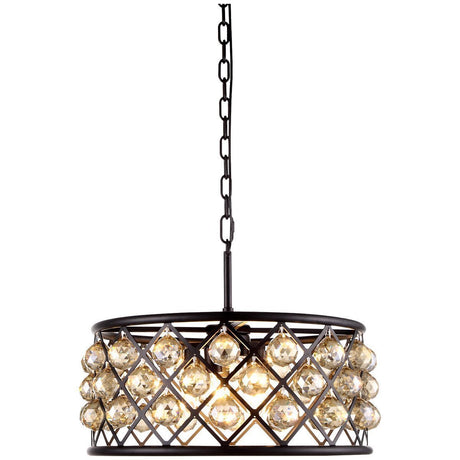 5 Lights Madison Pendant | Elegant Lighting - ELL - 1214D20MB - GT/RC - Home Elegance USA - 2