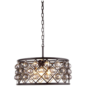 5 Lights Madison Pendant | Elegant Lighting - ELL - 1214D20MB - SS/RC - Home Elegance USA - 3