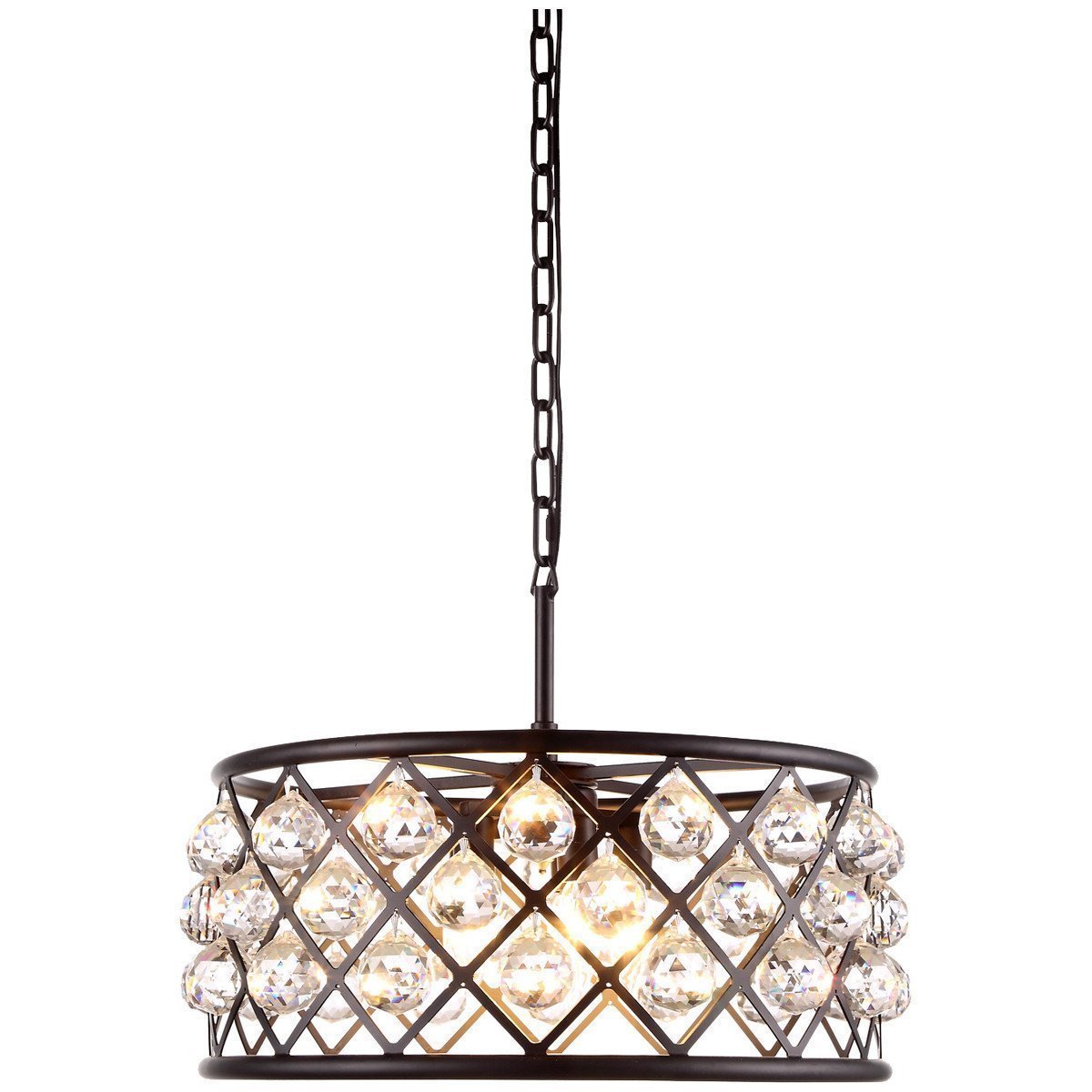 5 Lights Madison Pendant | Elegant Lighting - ELL - 1214D20MB/RC - Home Elegance USA - 1