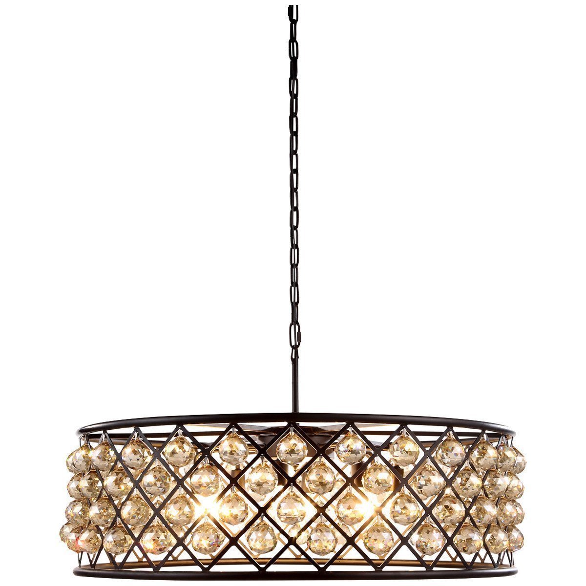 8 Lights Madison Pendant | Elegant Lighting - ELL - 1214D32MB - GT/RC - Home Elegance USA - 2