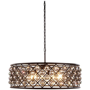 8 Lights Madison Pendant | Elegant Lighting - ELL - 1214D32MB - SS/RC - Home Elegance USA - 3