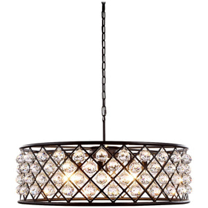 8 Lights Madison Pendant | Elegant Lighting - ELL - 1214D32MB/RC - Home Elegance USA - 1