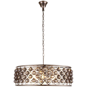 8 Lights Madison Pendant | Elegant Lighting - ELL - 1214D32PN - SS/RC - Home Elegance USA - 6