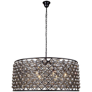 10 Lights Madison Pendant | Elegant Lighting - ELL - 1214G43MB - SS/RC - Home Elegance USA - 3