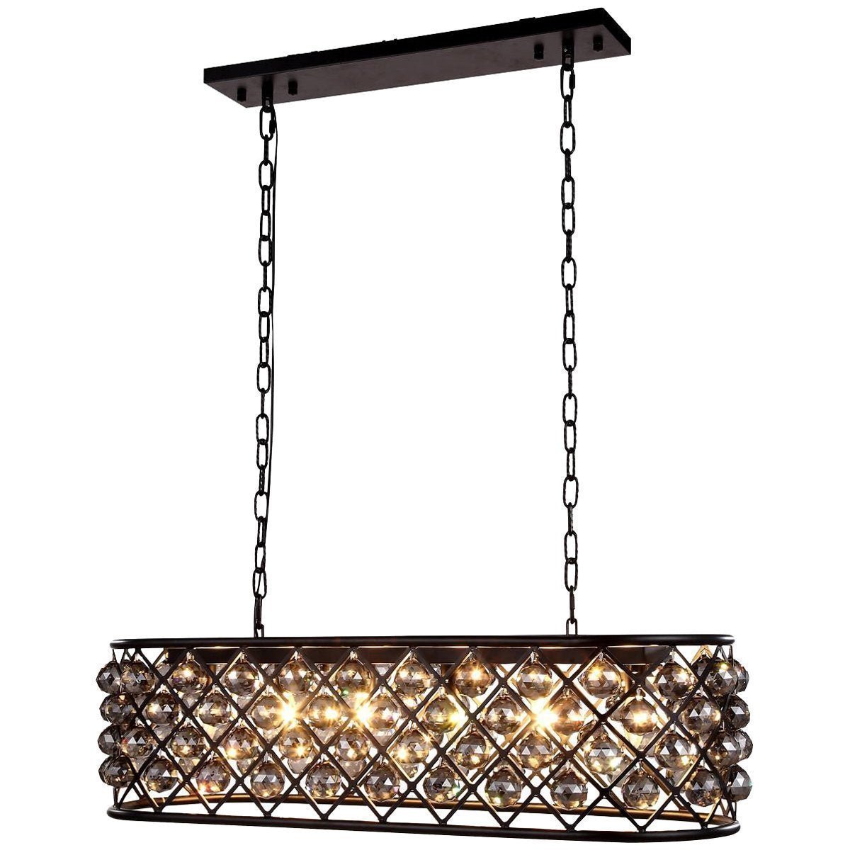 1216 Madison 6 Lights E12 Pendant | Elegant Lighting | Home Elegance USA