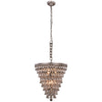 5 Lights Antique Silver Nordic Pendant | Elegant Lighting