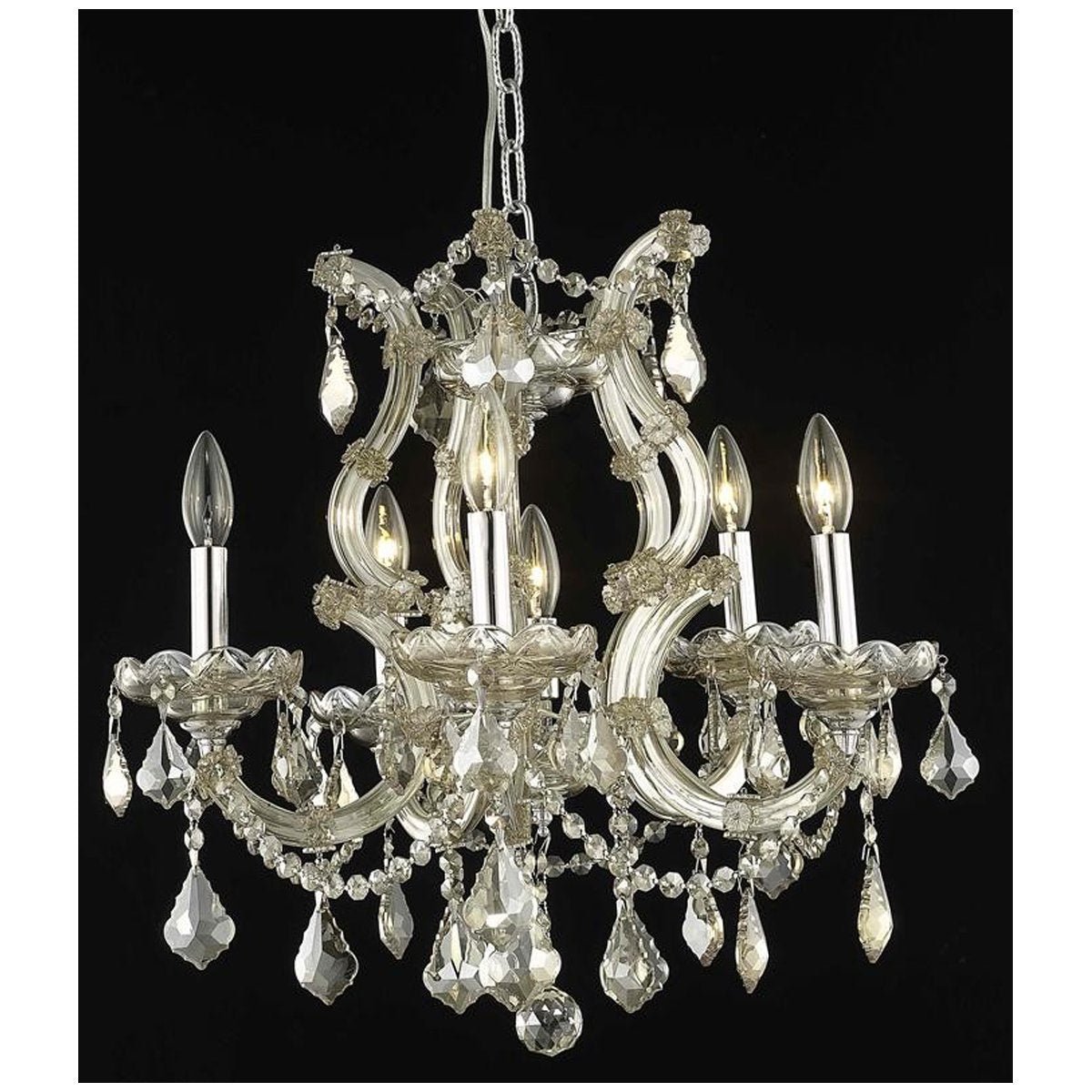 2800 Maria Theresa 6 Lights Chandelier | Elegant Lighting | Home Elegance USA