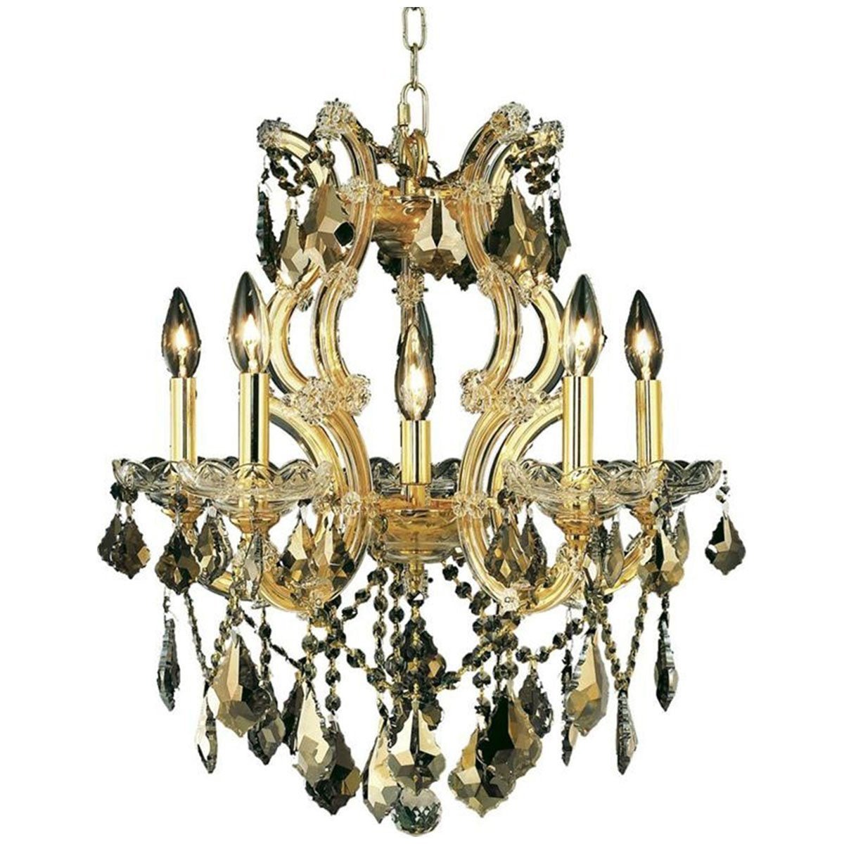 2800 Maria Theresa 6 Lights Chandelier | Elegant Lighting | Home Elegance USA