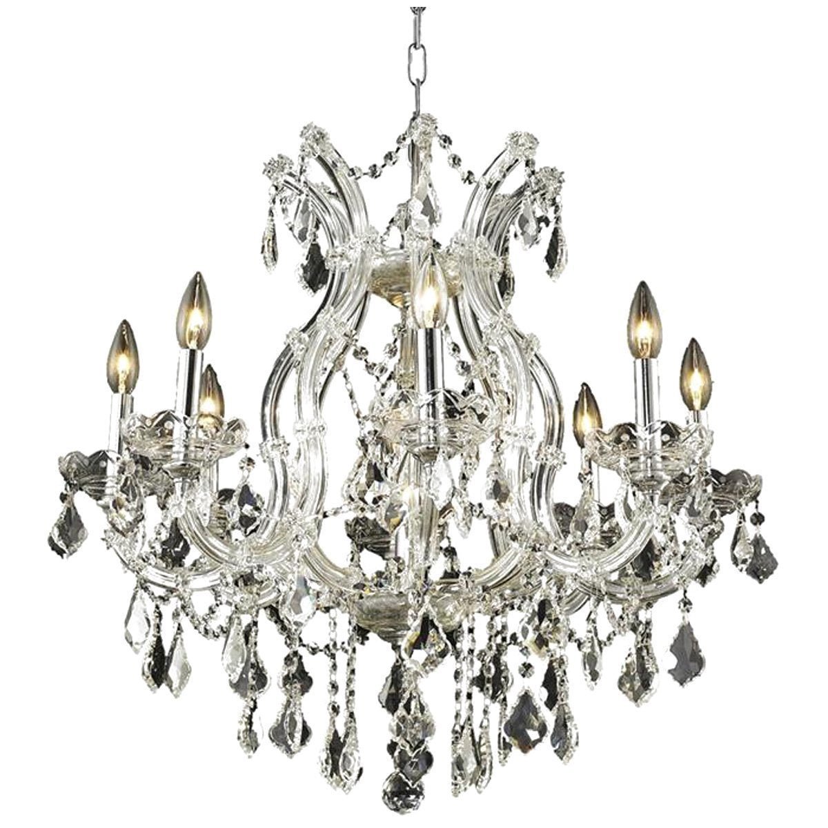 2800 Maria Theresa 9 Lights Chandelier | Elegant Lighting - ELL - 2800D26C/RC - Home Elegance USA - 1