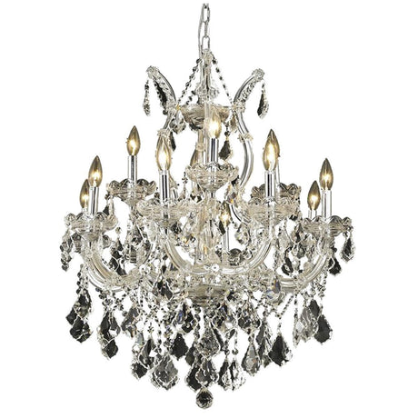 2800 Maria Theresa 13 Lights Chandelier | Elegant Lighting - ELL - 2800D27C/RC - Home Elegance USA - 1