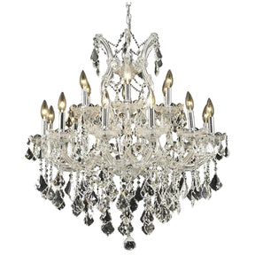 2800 Maria Theresa 19 Lights 30-Inch Chandelier | Elegant Lighting