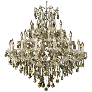 2800 Maria Theresa 37 Lights Chandelier | Elegant Lighting - ELL - 2800G44C - GT/RC - Home Elegance USA - 3