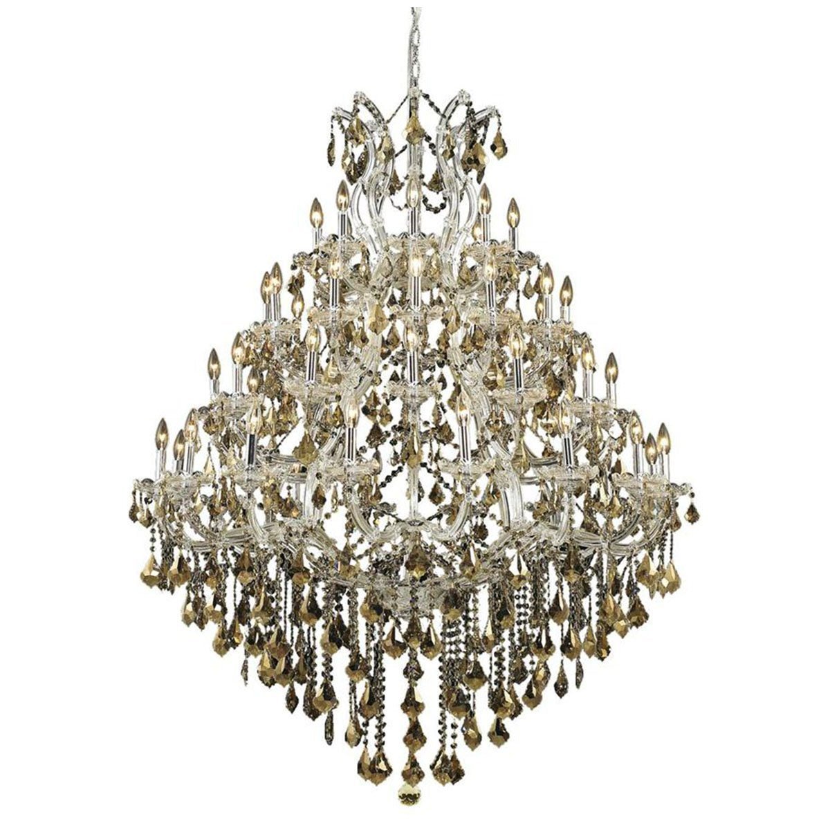 2800 Maria Theresa 49 Lights 46 - Inch Chandelier | Elegant Lighting - ELL - 2800G46C - GT/RC - Home Elegance USA - 3