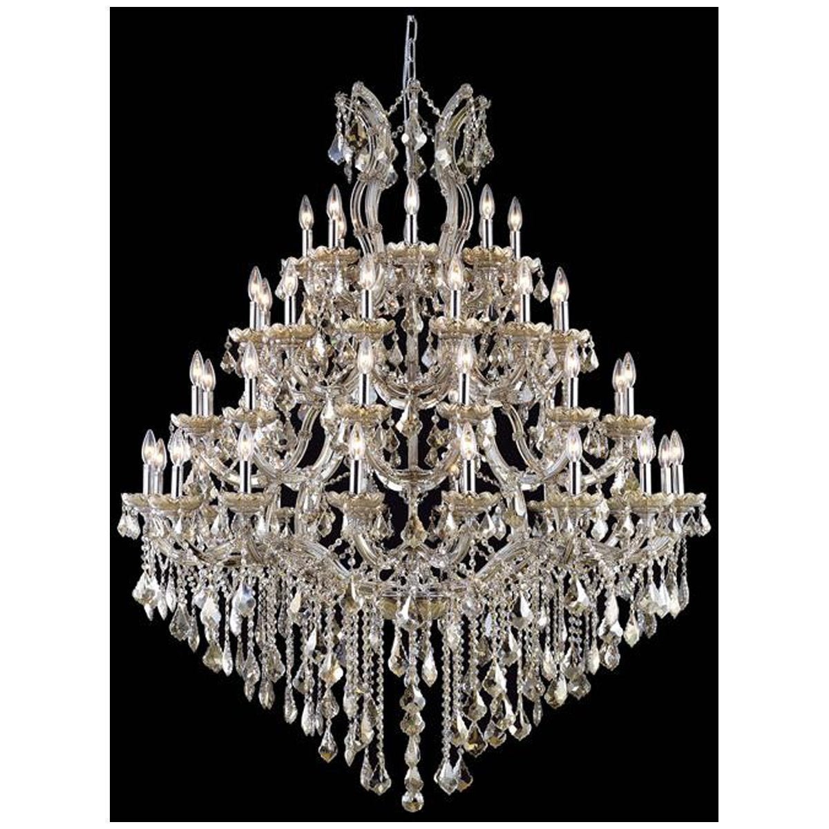 2800 Maria Theresa 49 Lights 46 - Inch Chandelier | Elegant Lighting - ELL - 2800G46G - GT/RC - Home Elegance USA - 5