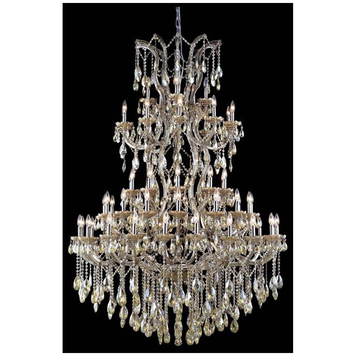 2800 Maria Theresa 61 Lights Chandelier | Elegant Lighting - ELL - 2800G54GT - GT/RC - Home Elegance USA - 5