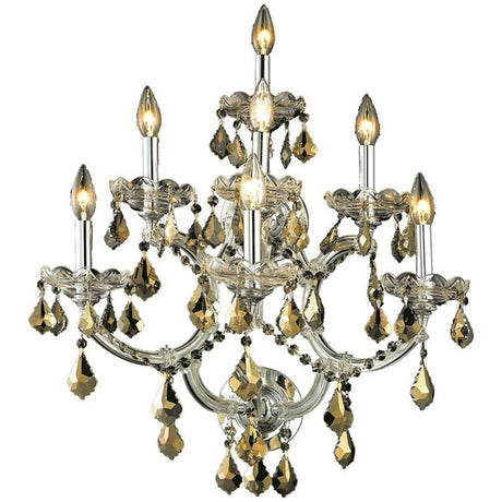 2800 Maria Theresa 7 Lights Sconce | Elegant Lighting - ELL - 2800W7C - GT/RC - Home Elegance USA - 3