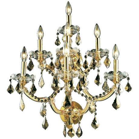 2800 Maria Theresa 7 Lights Sconce | Elegant Lighting - ELL - 2800W7G - GT/RC - Home Elegance USA - 4