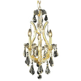 2801 Maria Theresa 4 Lights Pendant | Elegant Lighting - ELL - 2801D12G/RC - Home Elegance USA - 2