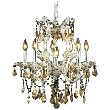 2801 Maria Theresa 6 Lights Chandelier | Elegant Lighting | Home Elegance USA