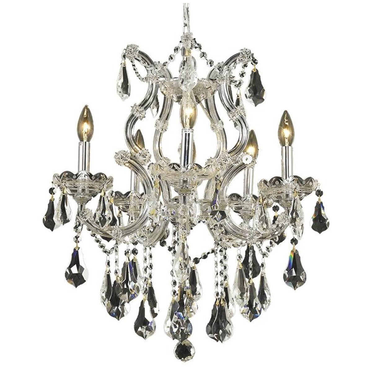 2801 Maria Theresa 6 Lights Chandelier | Elegant Lighting | Home Elegance USA