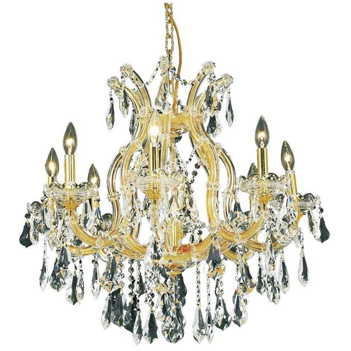 2801 Maria Theresa 9 Lights Chandelier | Elegant Lighting | Home Elegance USA