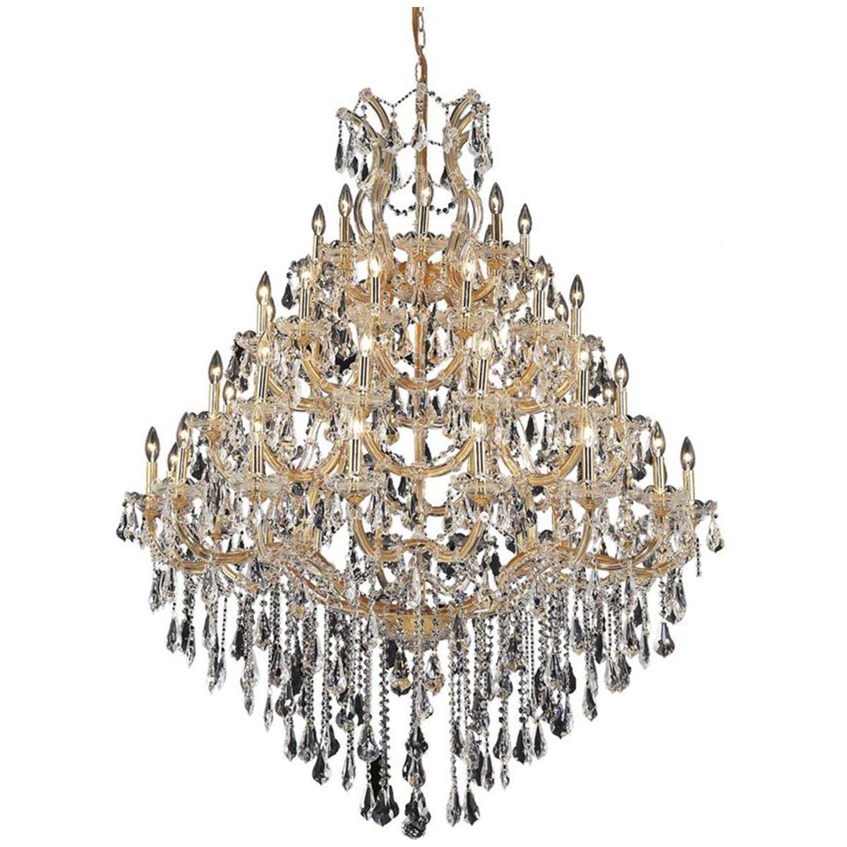 2801 Maria Theresa 49 Lights 46 - Inch Chandelier | Elegant Lighting - ELL - 2801G46G/RC - Home Elegance USA - 2