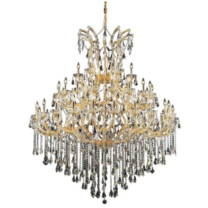 2801 Maria Theresa 49 Lights 60 - Inch Chandelier | Elegant Lighting - ELL - 2801G60G/RC - Home Elegance USA - 2