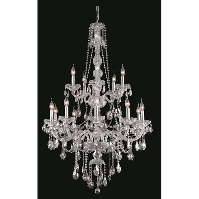 7915 Verona 15 Lights Chandelier | Elegant Lighting - ELL - 7915G33C/RC - Home Elegance USA - 1