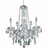 7955 Verona 5 Lights Chandelier | Elegant Lighting - ELL - 7955D21C - GT/RC - Home Elegance USA - 3