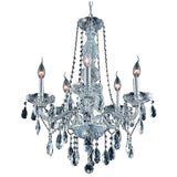 7955 Verona 5 Lights Chandelier | Elegant Lighting - ELL - 7955D21C/RC - Home Elegance USA - 1