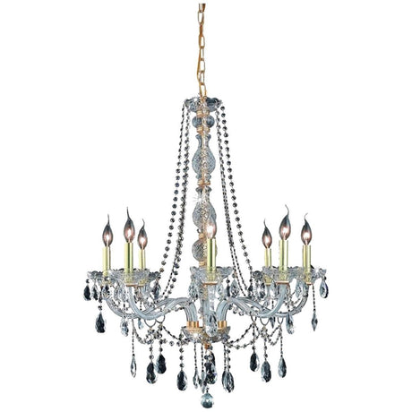 7958 Verona 8 Lights Chandelier | Elegant Lighting - ELL - 7958D28G/RC - Home Elegance USA - 2