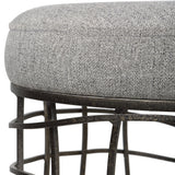 Carnival Iron Round Accent Stool | Uttermost | Home Elegance USA
