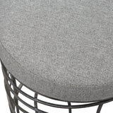 Carnival Iron Round Accent Stool | Uttermost | Home Elegance USA