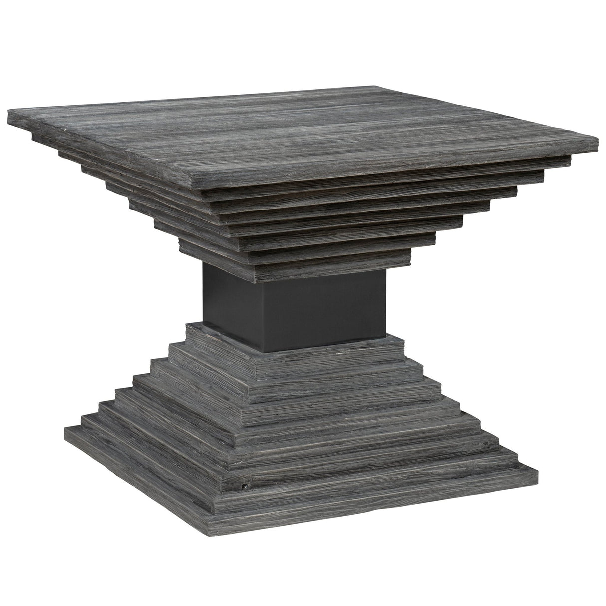 Andes Wooden Geometric Accent Table | Uttermost - UM - 25288 - Home Elegance USA - 4