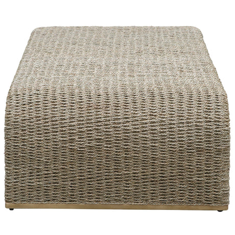 Calabria Woven Seagrass Coffee Table | Uttermost | Home Elegance USA