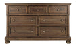 Flynnter Casual Dresser in Medium Brown by Ashley Furniture Ashley Furniture